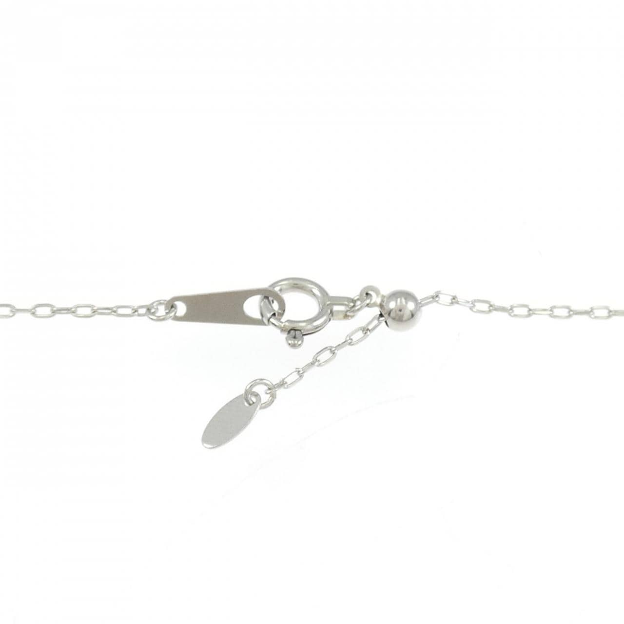 PT900/PT850 ルビー ネックレス 0.35CT