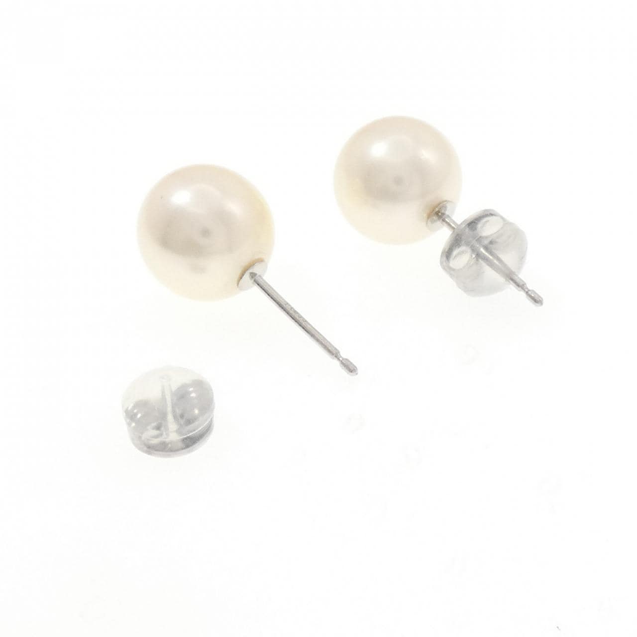 PT900 アコヤパール ピアス 9.0mm