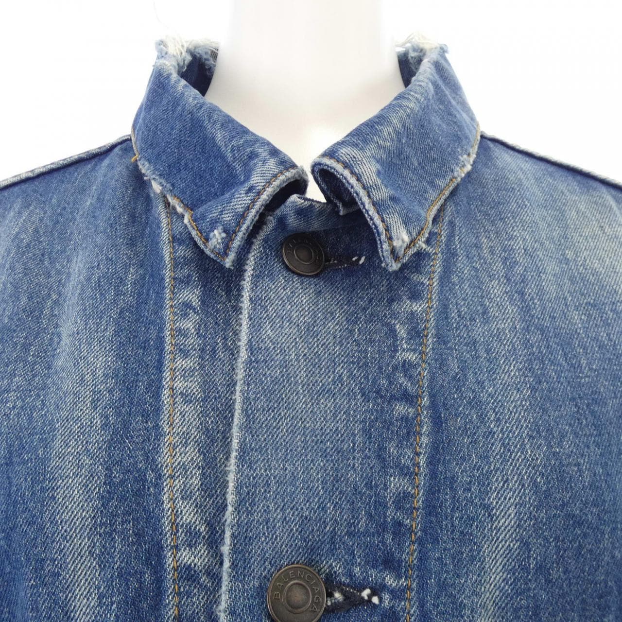 BALENCIAGA 493609 TXE08 denim jacket