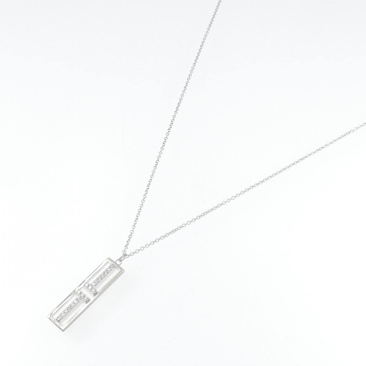 ティファニー T トゥー オープン バーティカル バー ネックレス