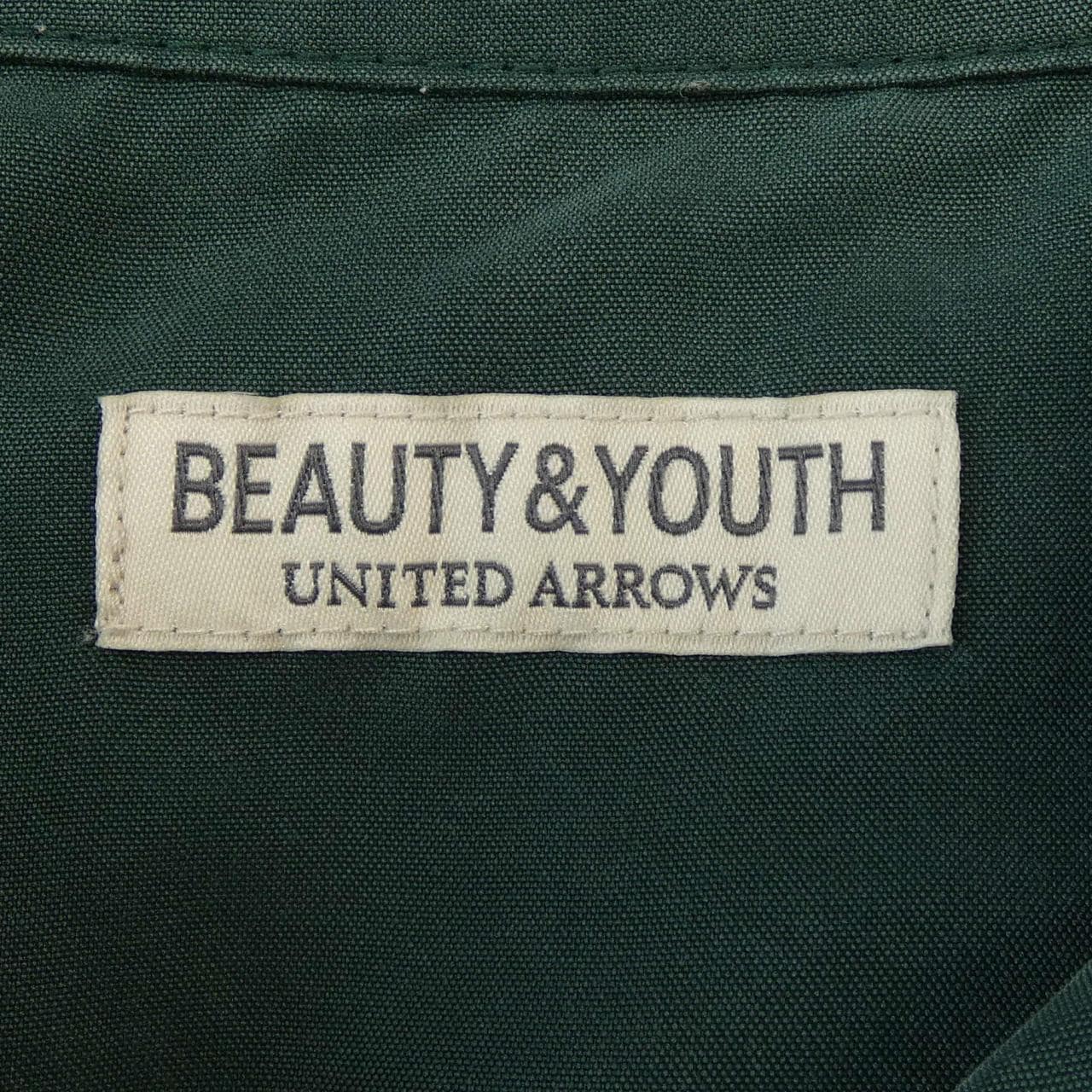 ビューティーアンドユース BEAUTY&YOUTH(U.A) S／Sシャツ