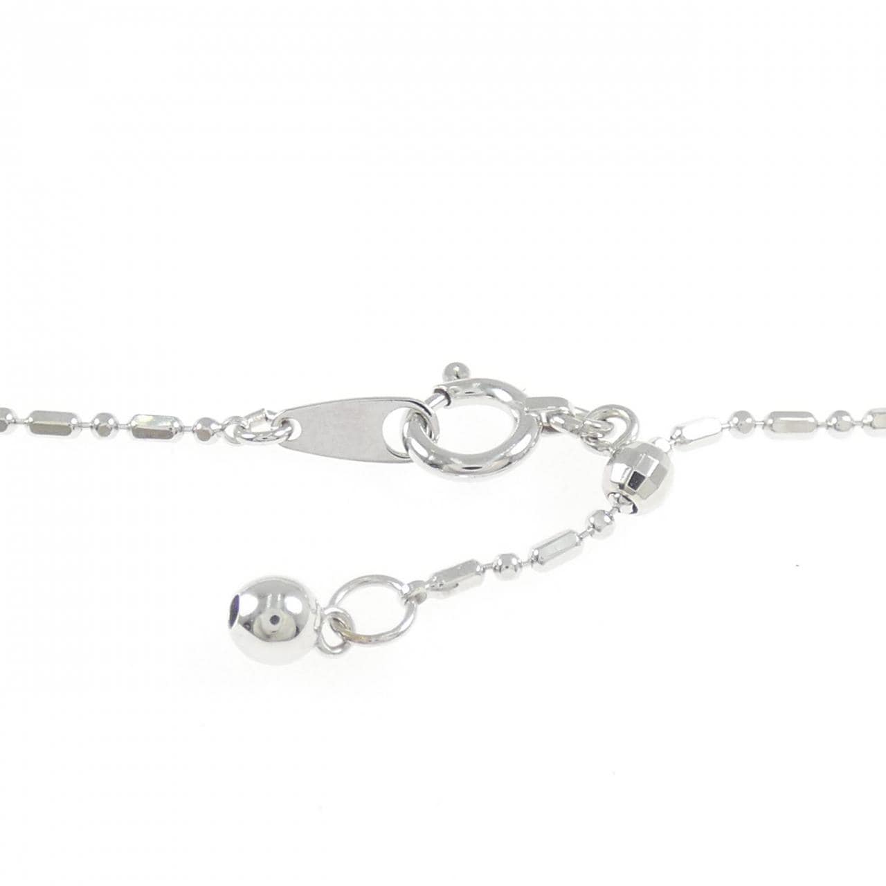 K18WG ガーネット ネックレス 6.001CT