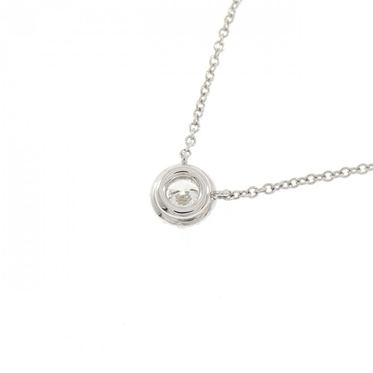 ティファニー ダイヤモンド ネックレス 0.19CT J SI1 3EXT