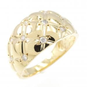 K18YG ダイヤモンド リング 0.10CT