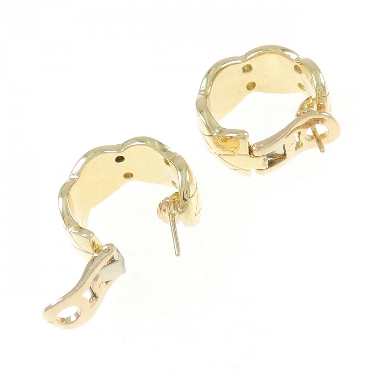 [vintage] Cartier Guilloche Earrings