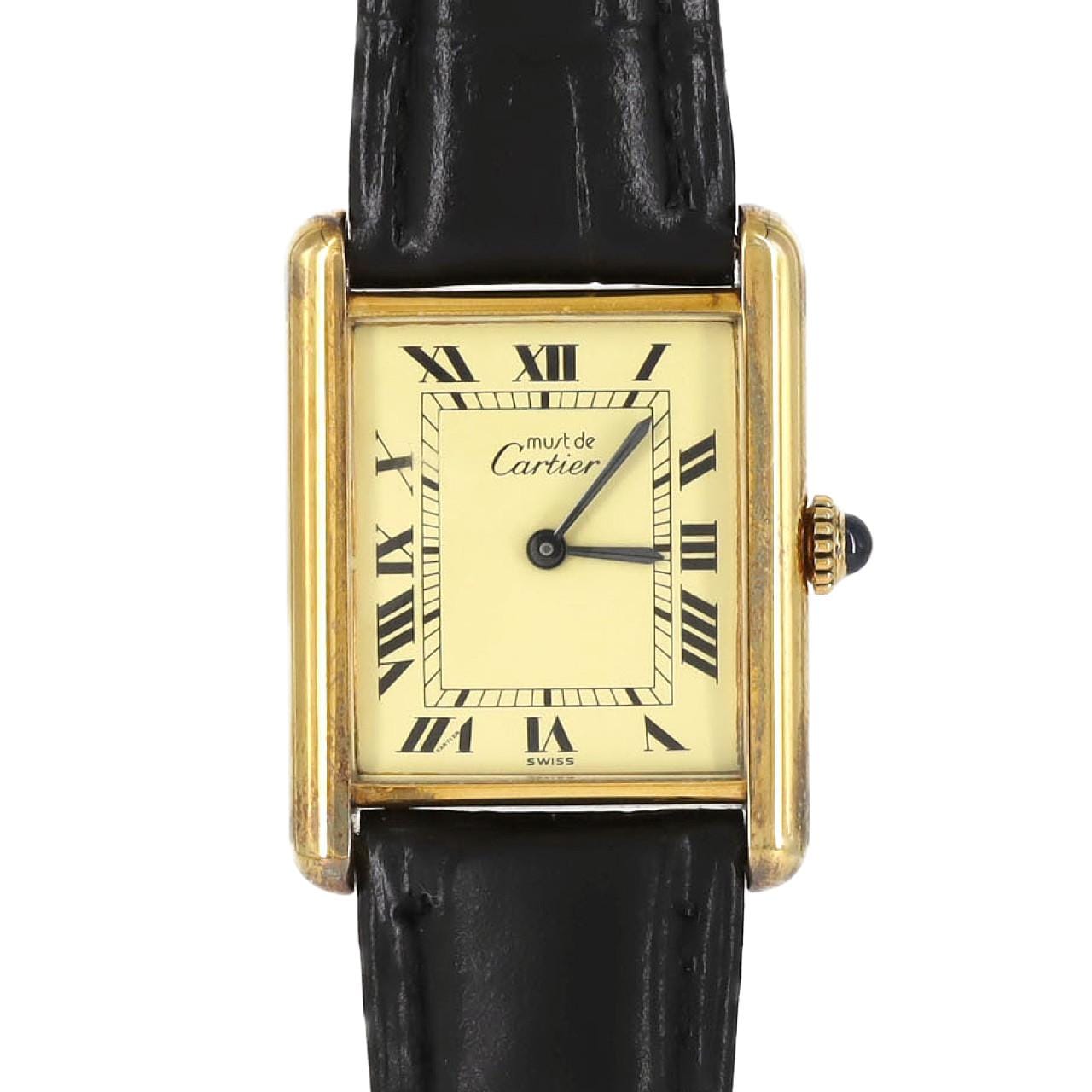 【ノーメンテナンス特価】カルティエ マストタンクLM GP GP 手巻
