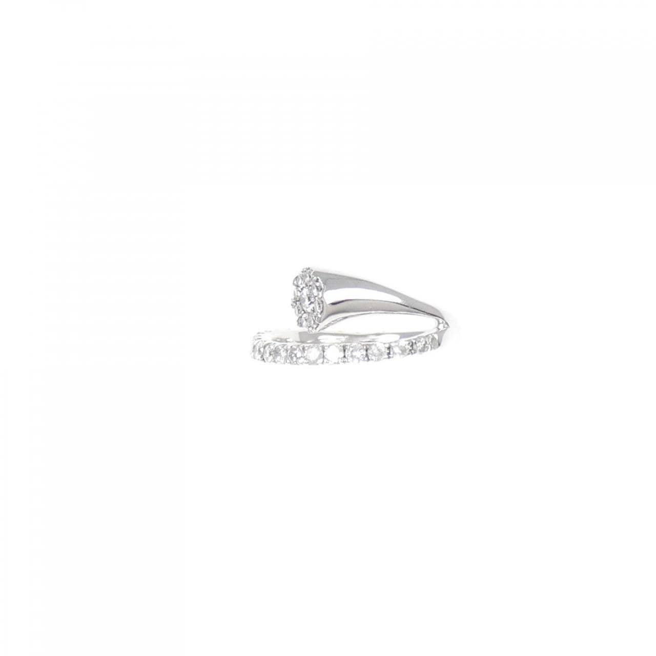 K18WG ダイヤモンド リング 0.50CT