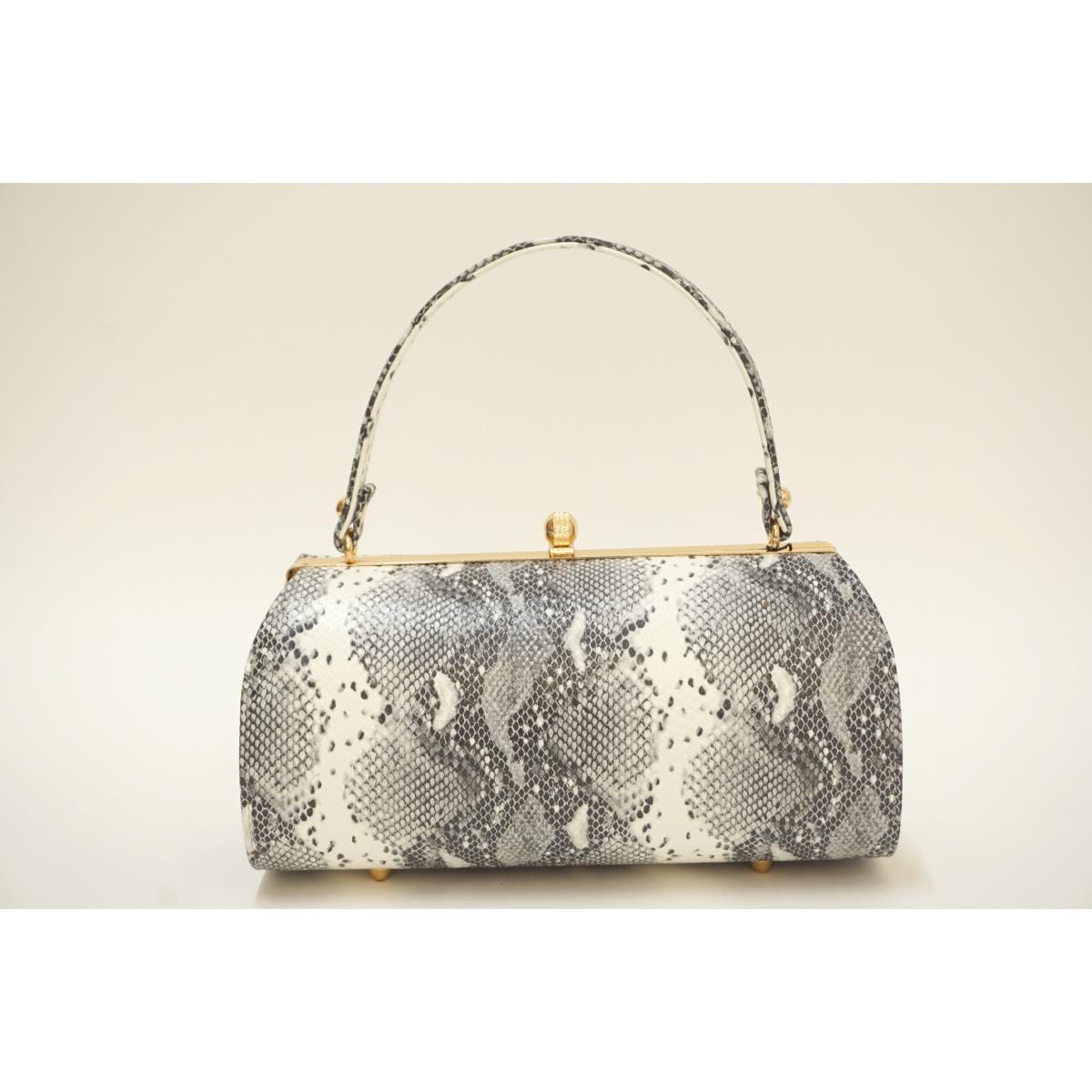 【新品】草履バッグセット　Ｆサイズ　パイソン柄