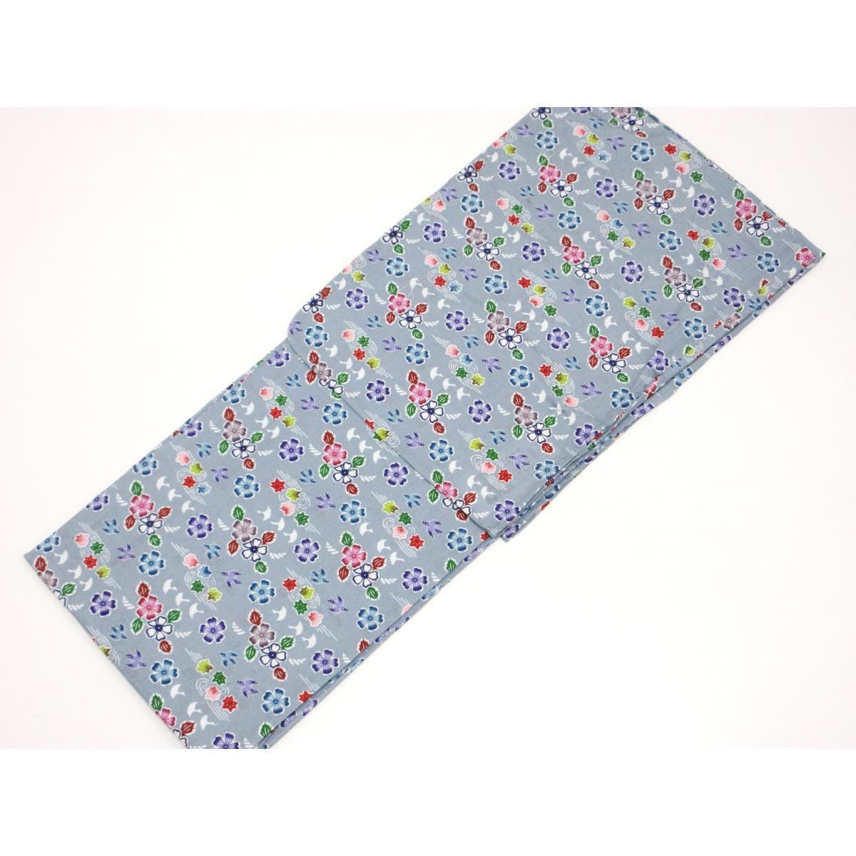 【新品】女ゆかた　琉球紅型　Ｆサイズ