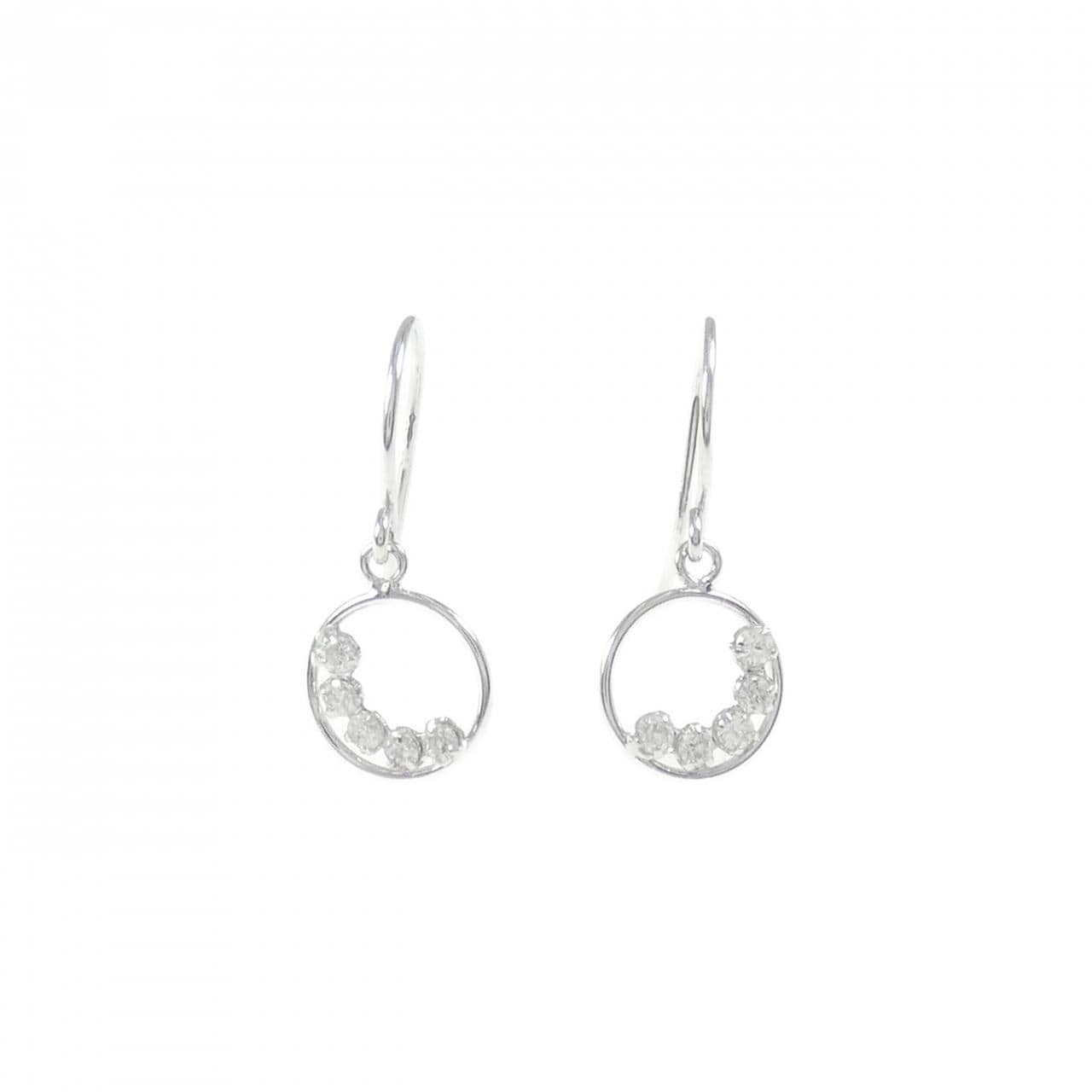 K10WG キュービック ピアス