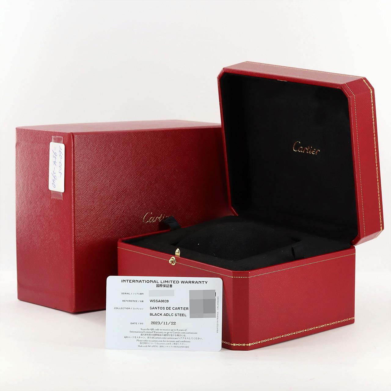 Cartier Santos de Cartier LM ADLC WSSA0039 SS自動上弦