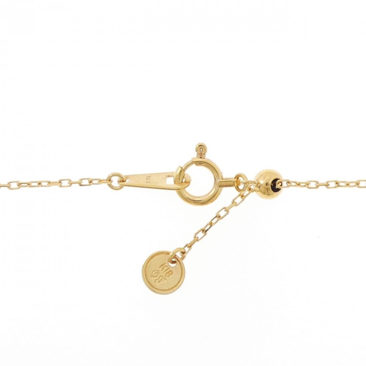 K18YG ダイヤモンド ネックレス 0.15CT