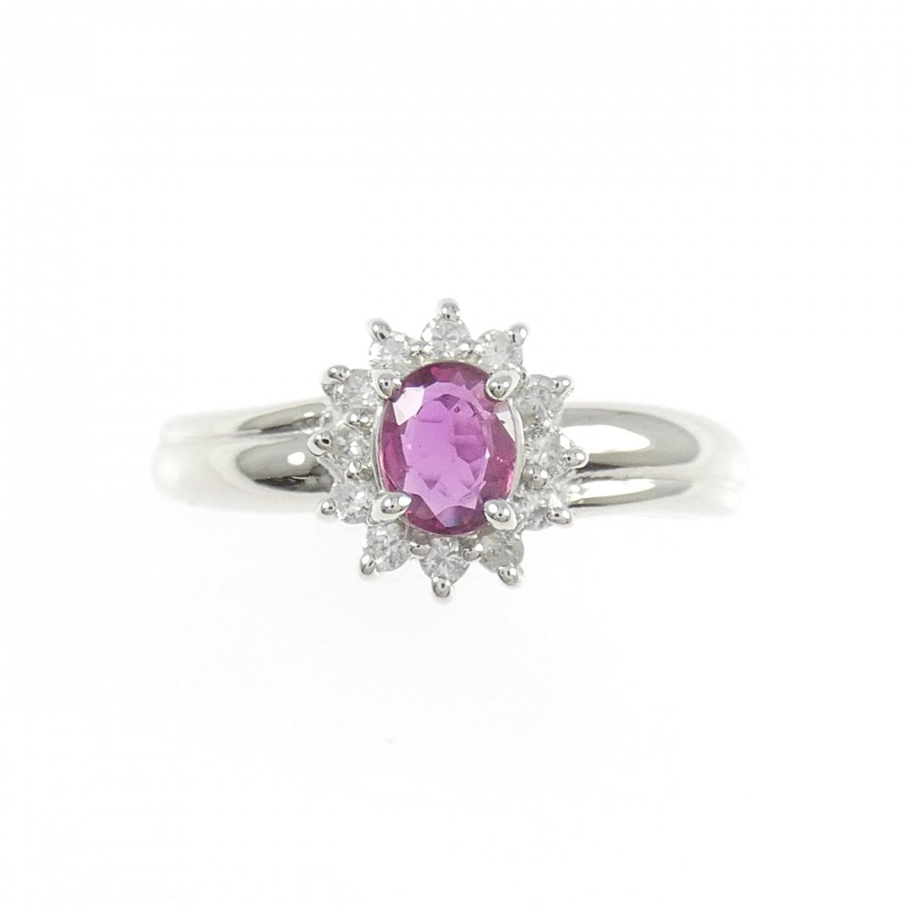 PT850紅寶石戒指0.35CT