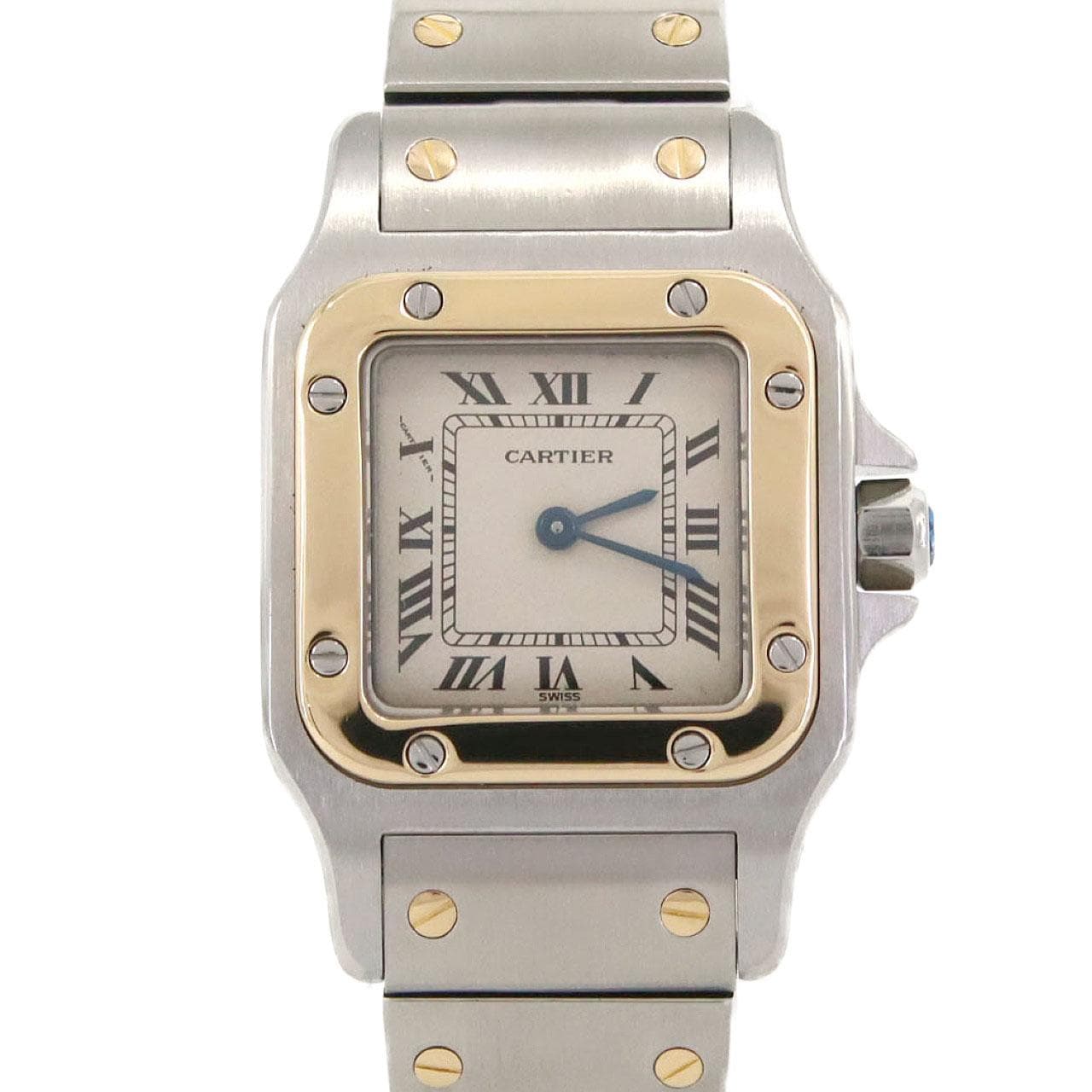 Cartier Santos Galbe SM Combi W20012C4 SSxYG石英
