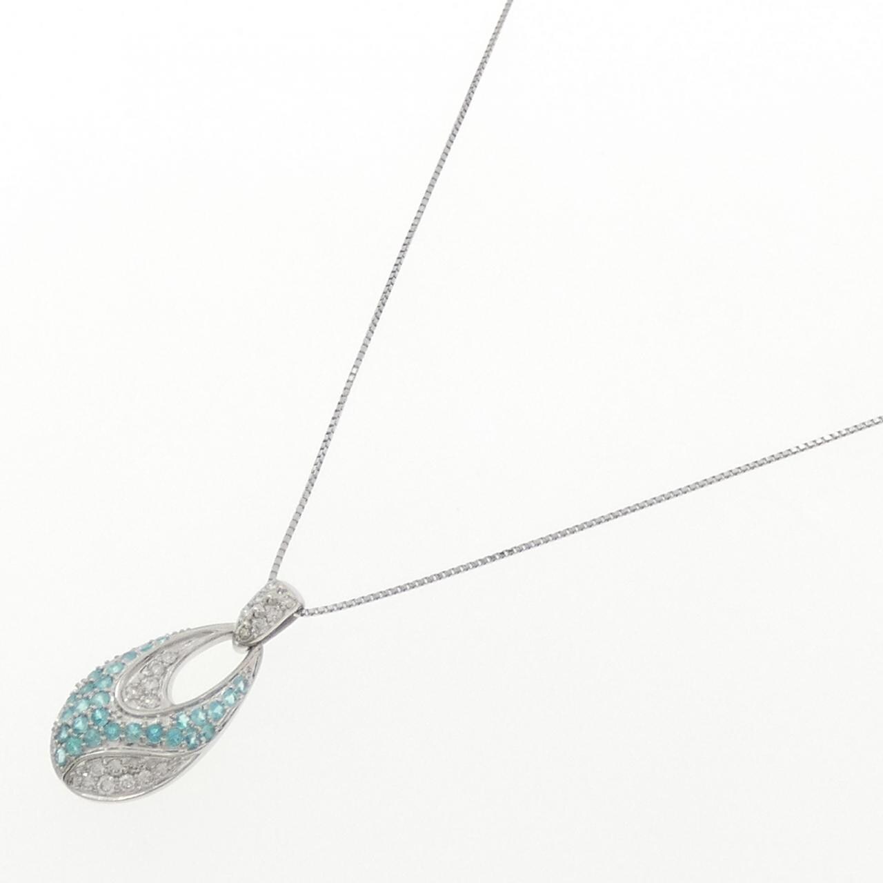 PT900/PT850 トルマリン ネックレス 0.38CT