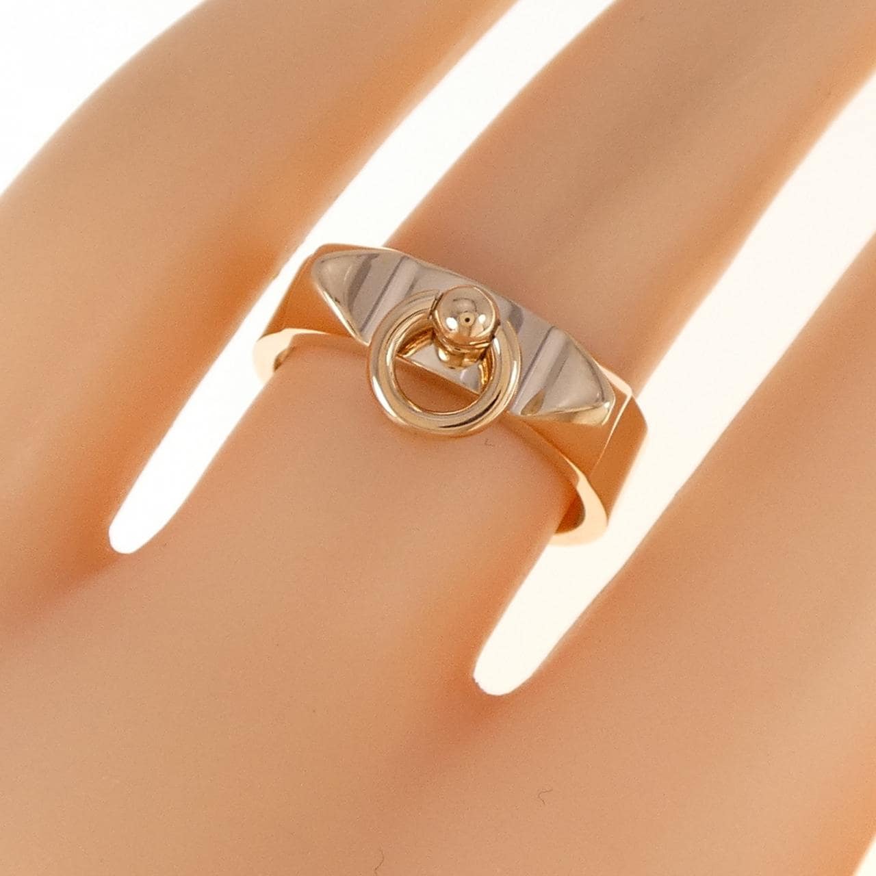 HERMES Collier de Chien Ring