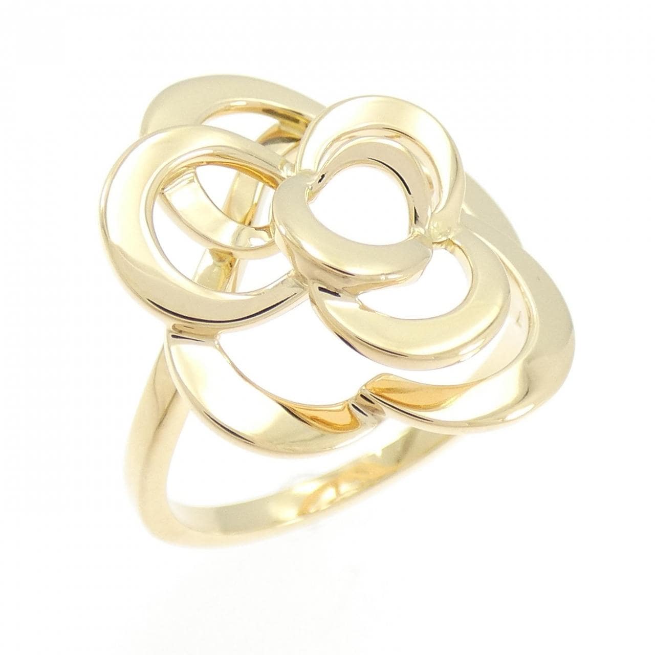 シャネル カメリア リング