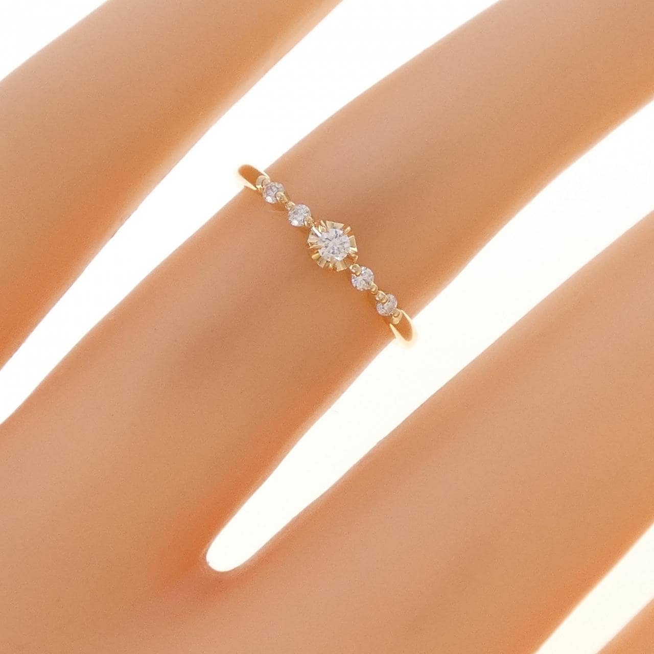 スタージュエリー ダイヤモンド リング 0.07CT