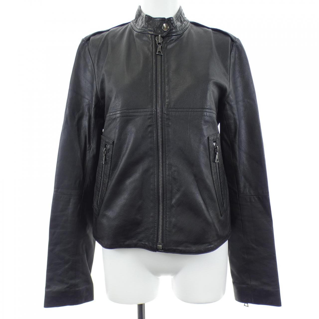 セオリー theory レザージャケット