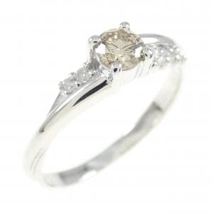K18WG ダイヤモンド リング 0.20CT