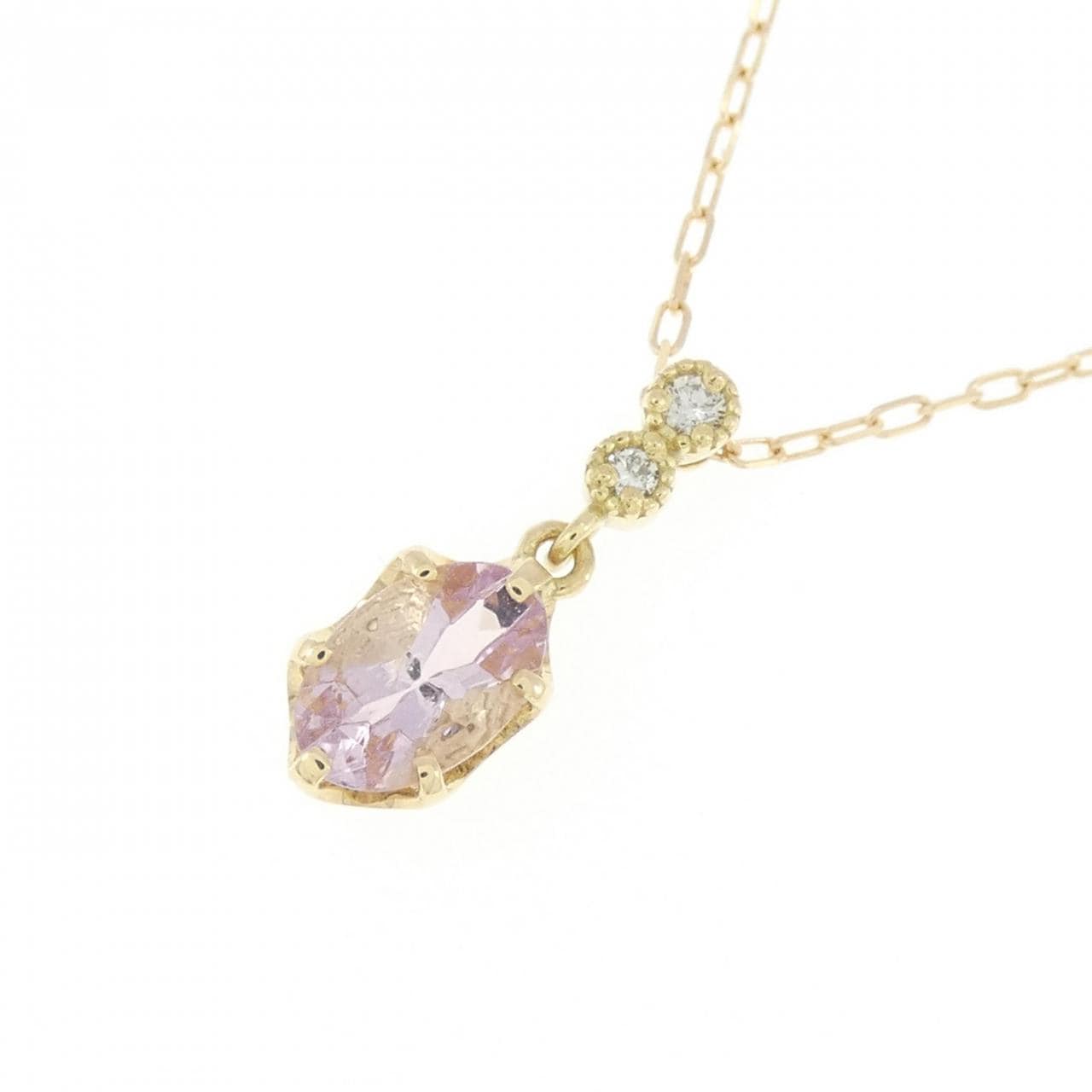 K18YG Morganite Necklace