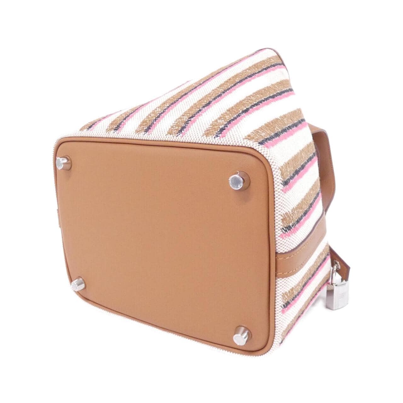 HERMES COUVERTURE LIGNES Picotin Lock PM 085989CK 包