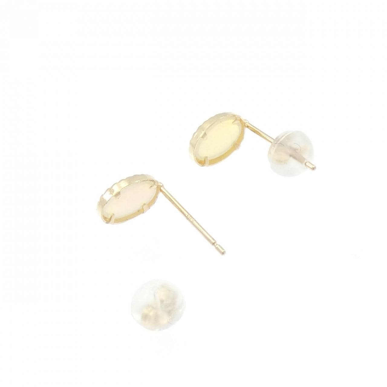 【新品】K10YG オパール ピアス