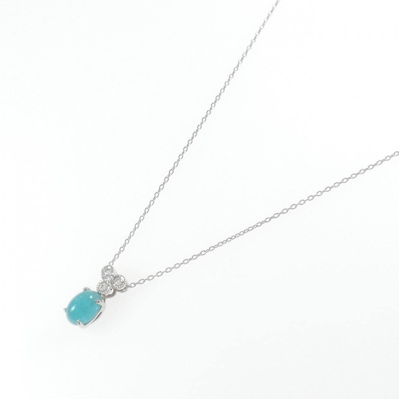 PT950/PT850 トルマリン ネックレス 1.17CT