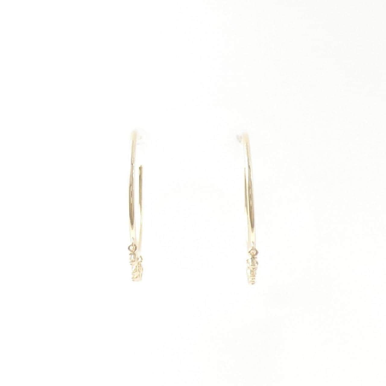 【リメイク】K10YG ダイヤモンド ピアス 0.08CT