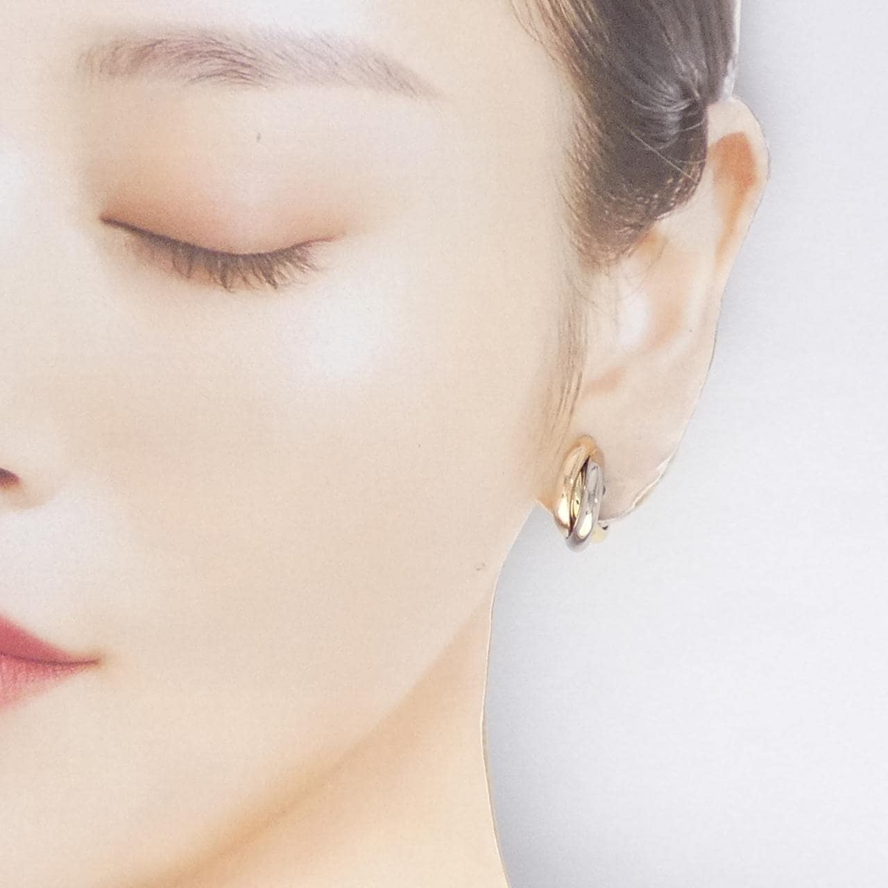 カルティエ トリニティ イヤリング 片耳