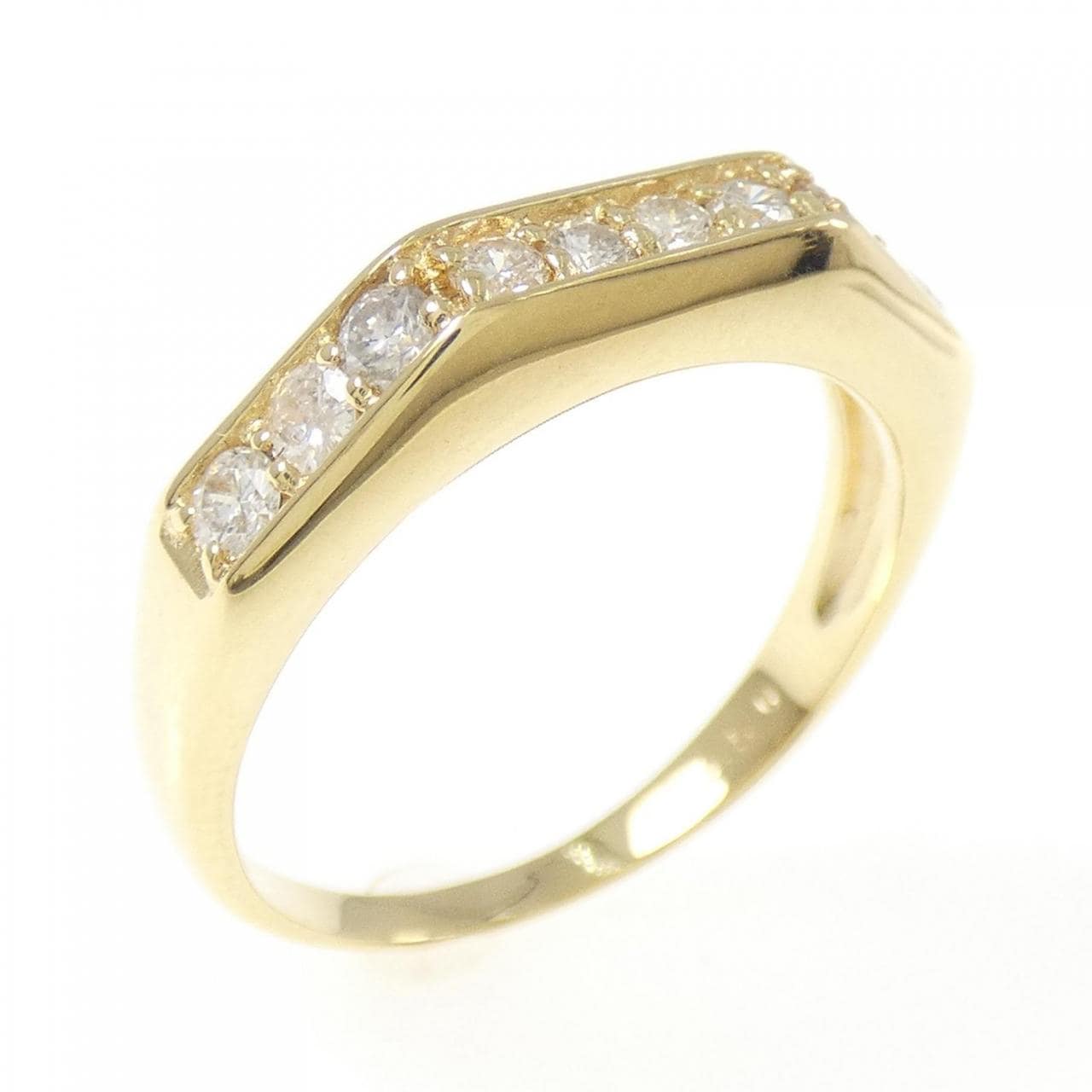 K18YG ダイヤモンド リング 0.50CT