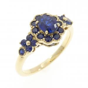 ジーエスティービー サファイヤ リング 0.85CT