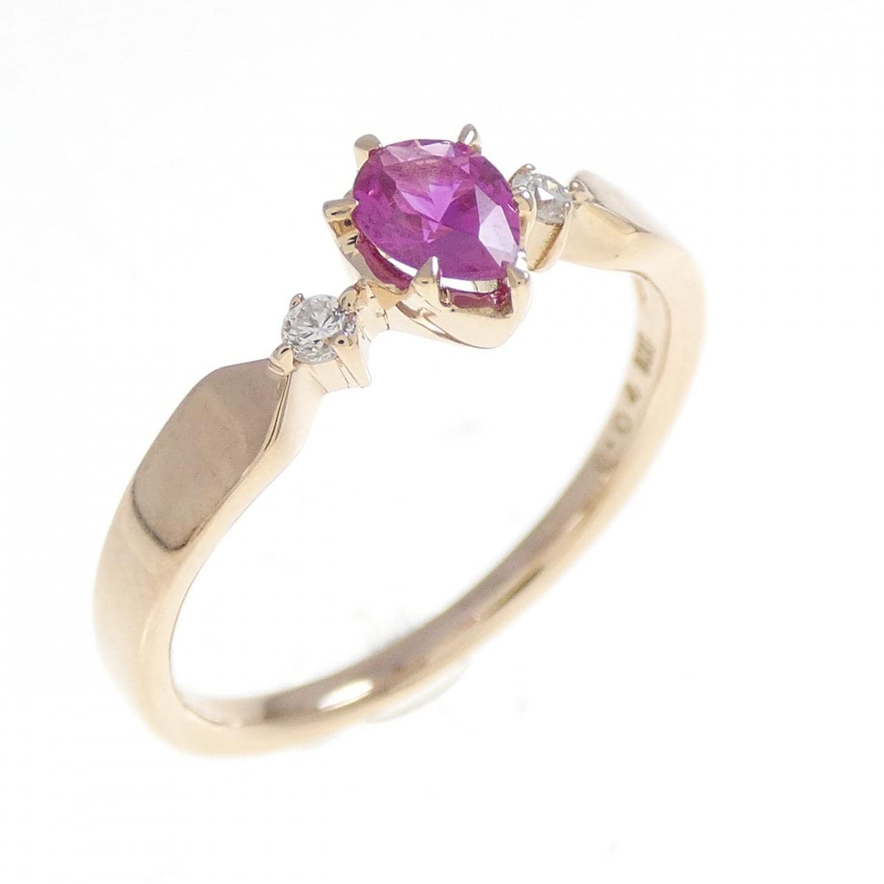 K18PG ルビー リング