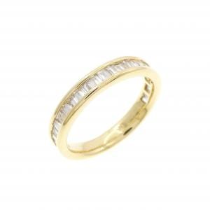 K18YG ダイヤモンド ピンキーリング 0.66CT