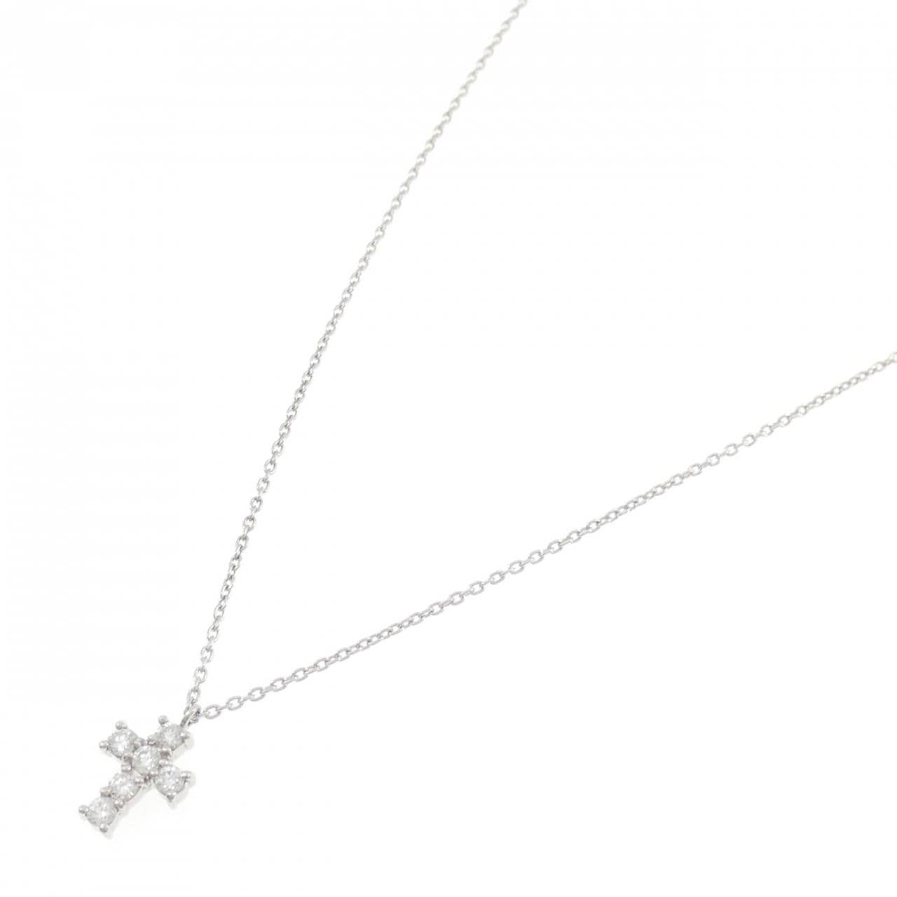 ヴァンドーム ダイヤモンド ネックレス 0.18CT