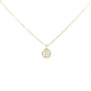 K18YG ダイヤモンド ネックレス 0.10CT