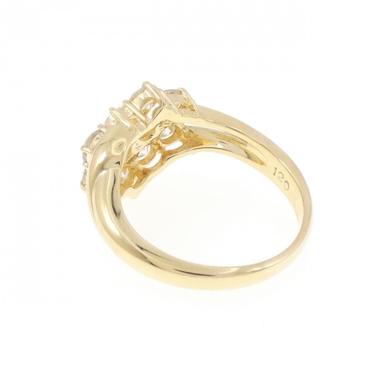K18YG ダイヤモンド リング 1.20CT