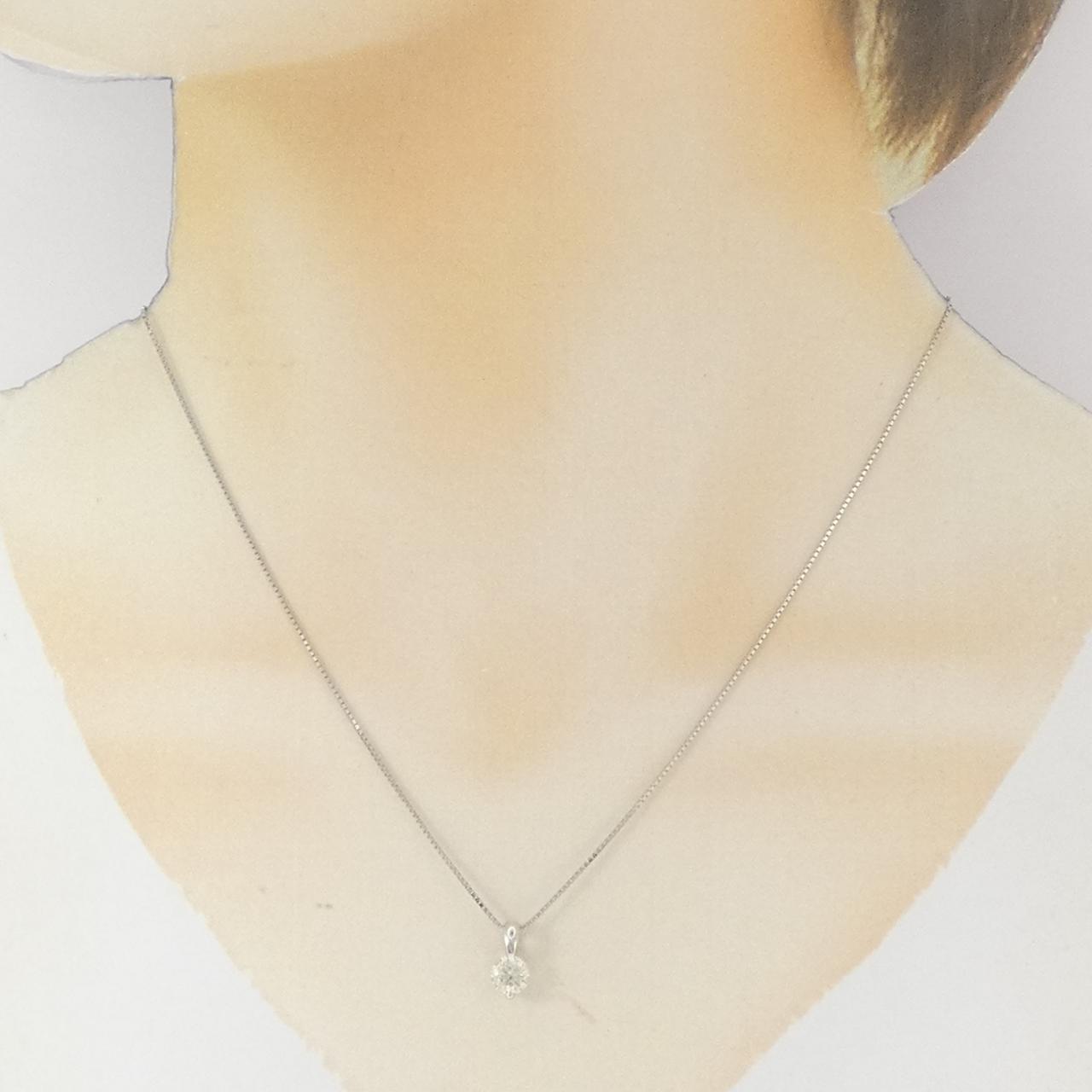 PT900/PT850 ダイヤモンド ネックレス 0.557CT