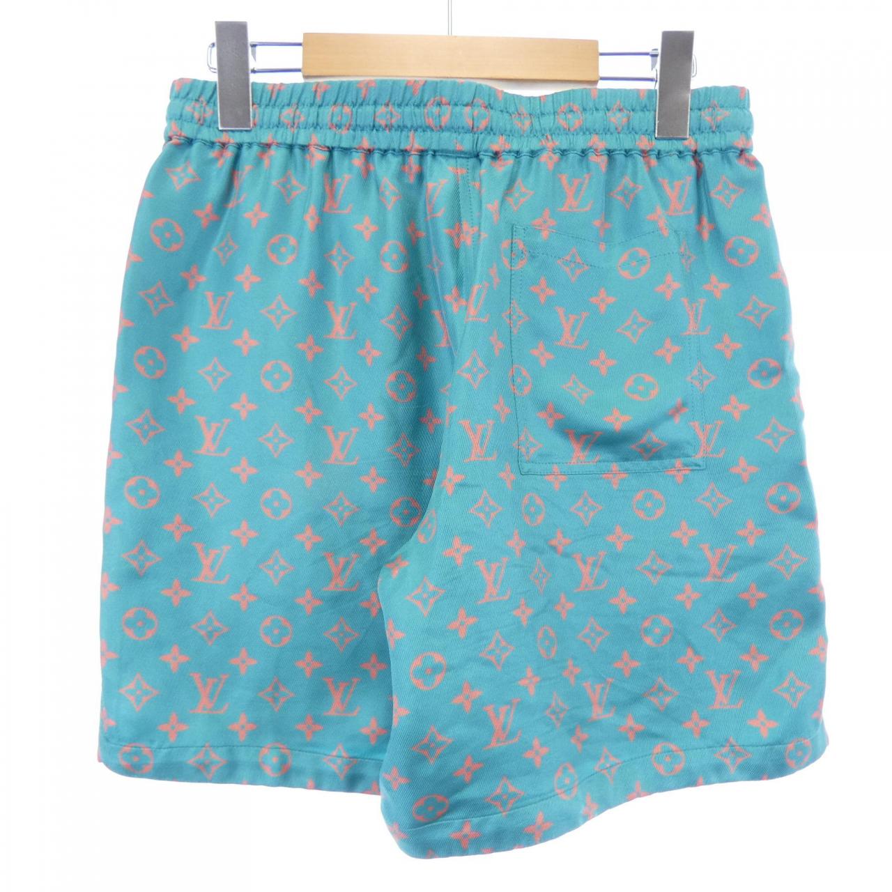 ルイヴィトン LOUIS VUITTON モノグラムシルクショーツ HTP06WUPP ショートパンツ