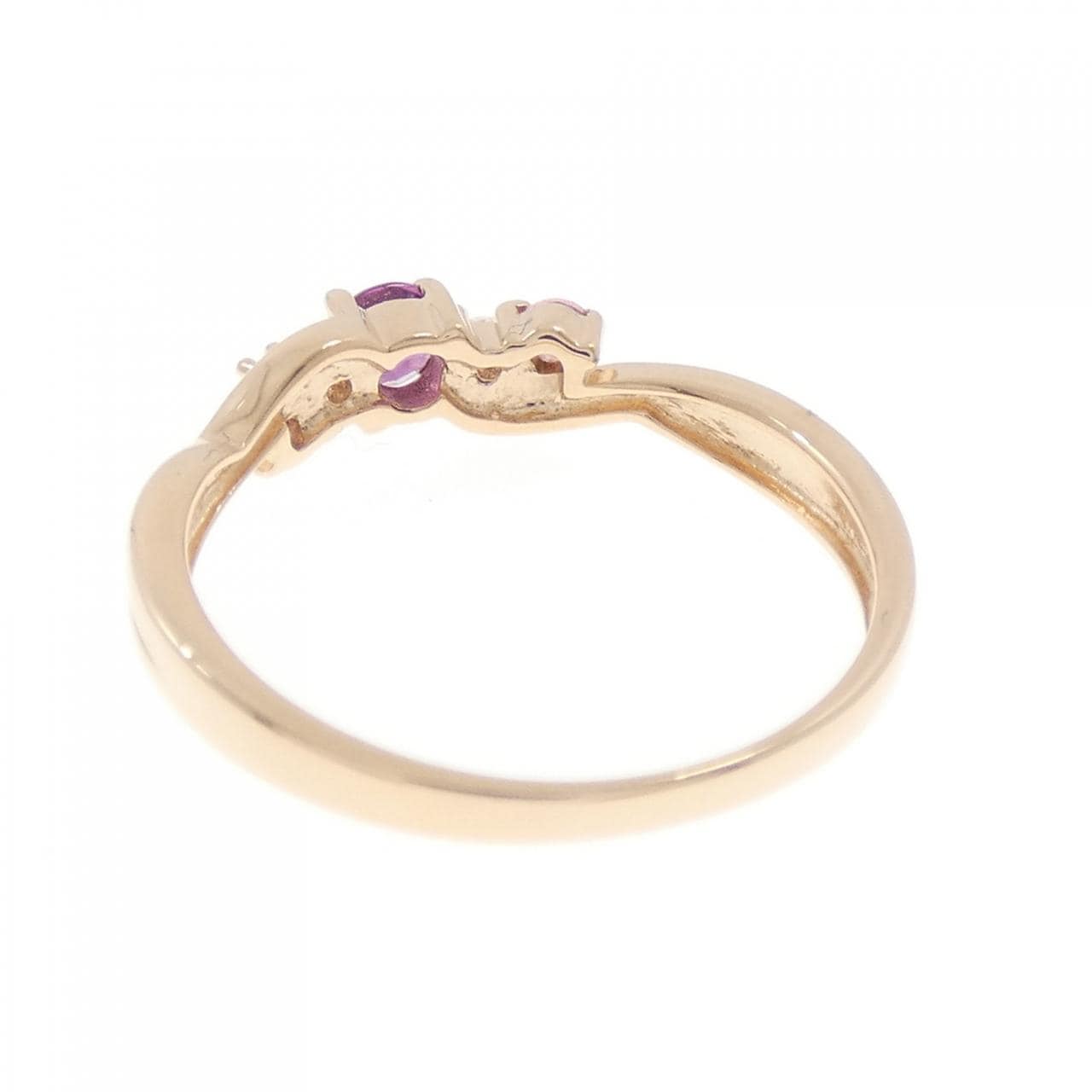 K14PG カラーストーン リング