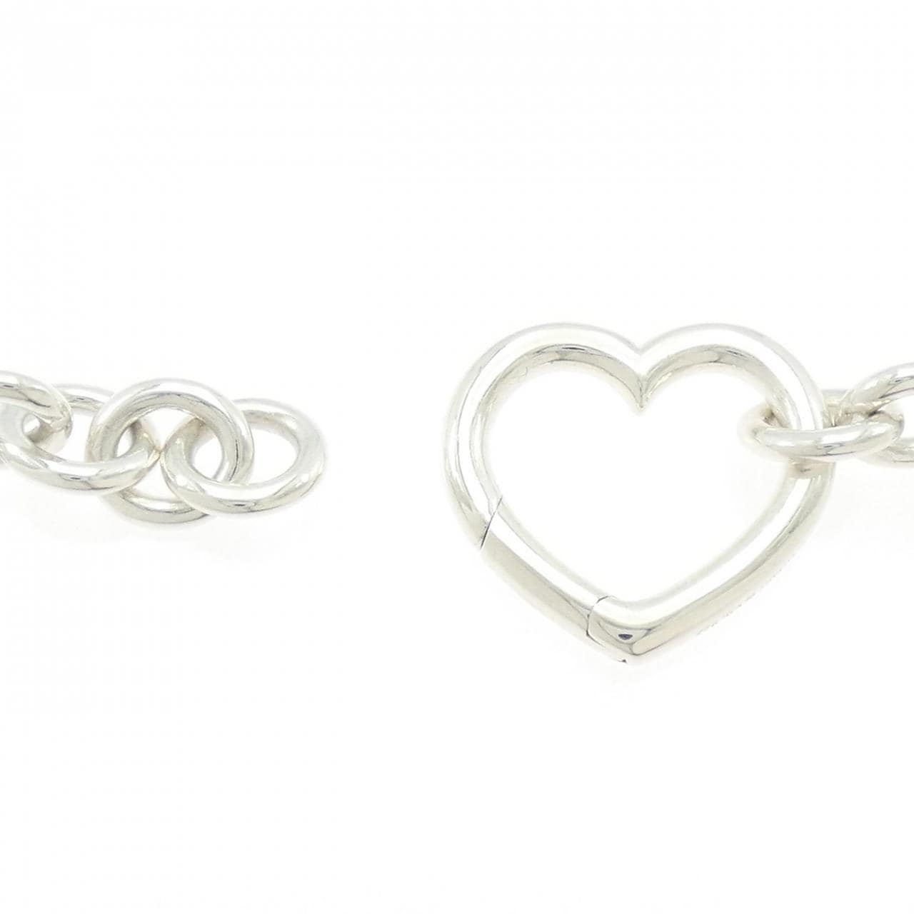 【ヴィンテージ】ティファニー ハートクラスプ リンク ネックレス