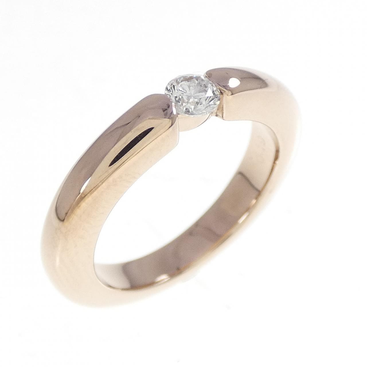 K18PG ダイヤモンド リング 0.19CT