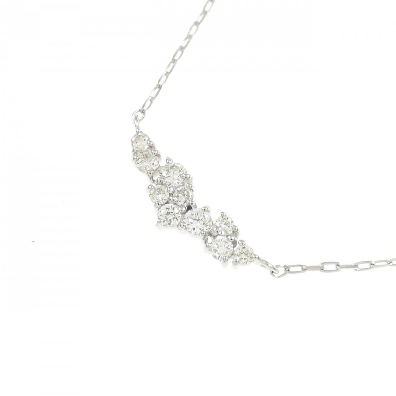 [BRAND NEW] PT Diamond Necklace 0.10CT