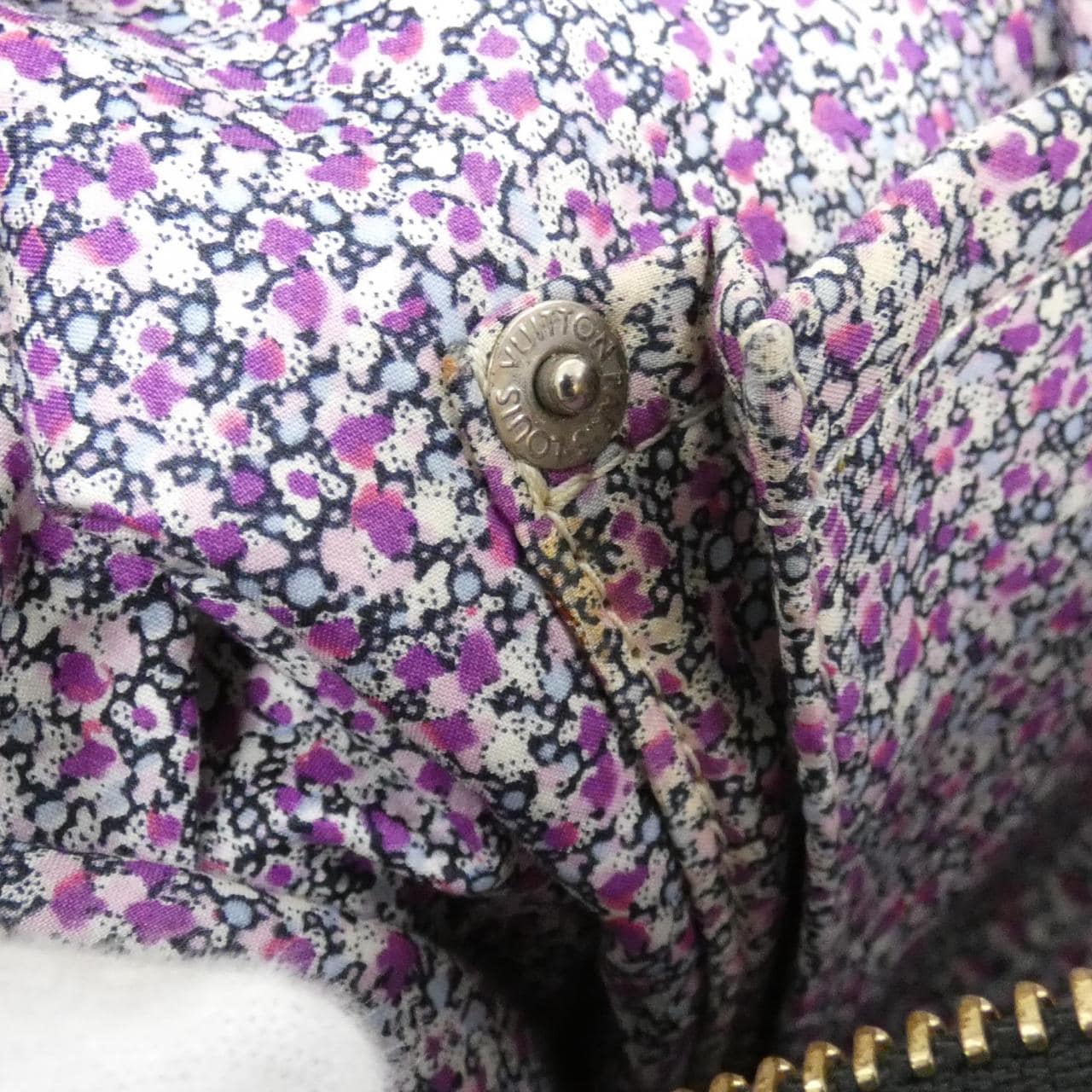 ルイヴィトン モノグラム デニム パッチワーク スピーディ 30cm M95381 ボストンバッグ