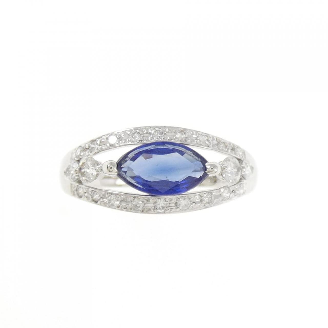PT900 Sapphire Ring 0.88CT