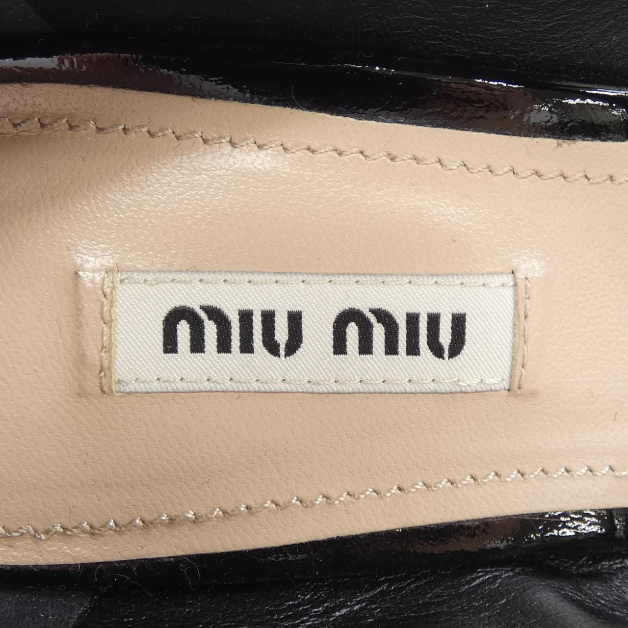 ミュウミュウ MIU MIU パンプス