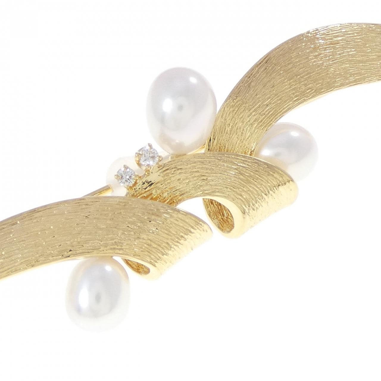 ミキモト 淡水パール ブローチ