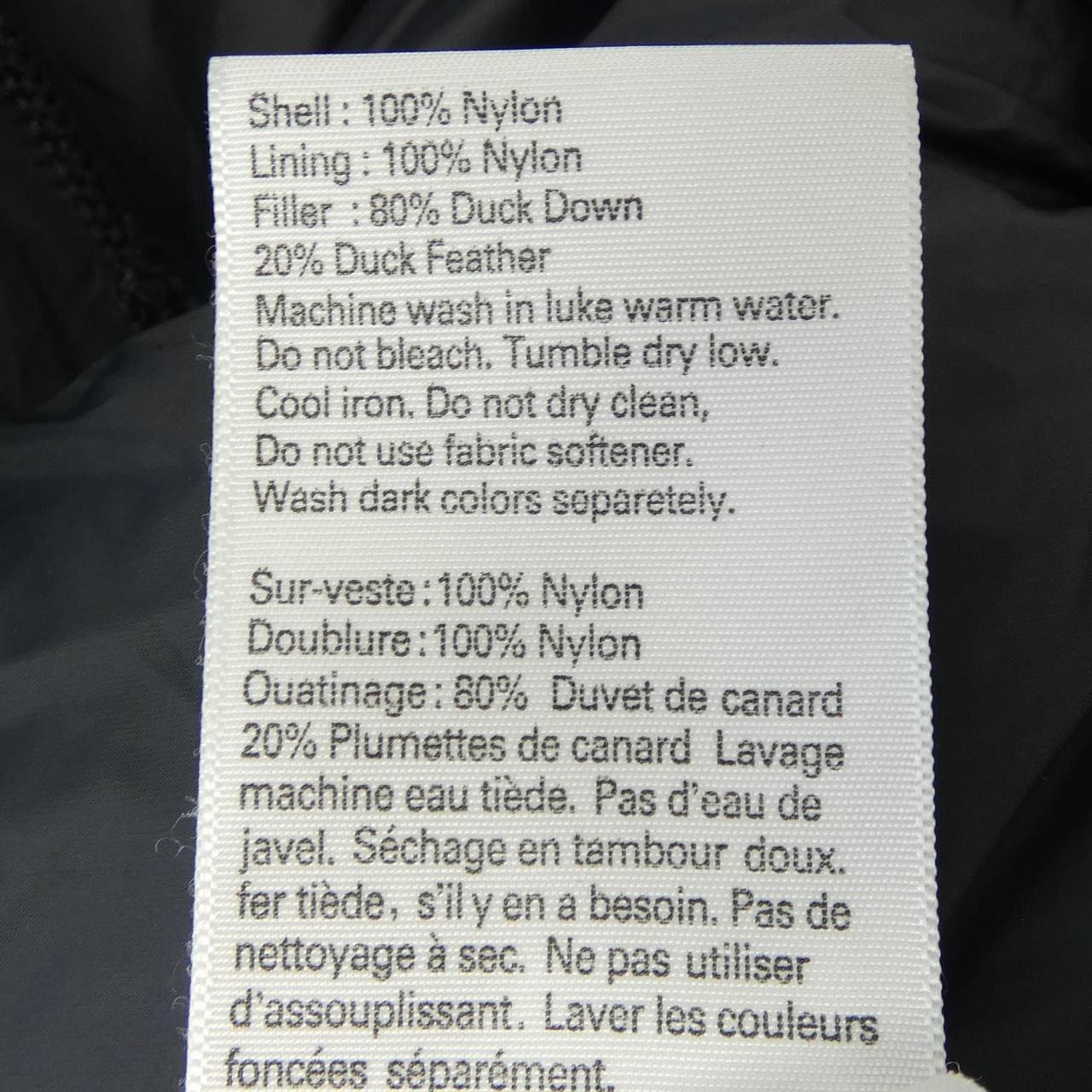 ジェームスパース JAMES PERSE ダウンベスト