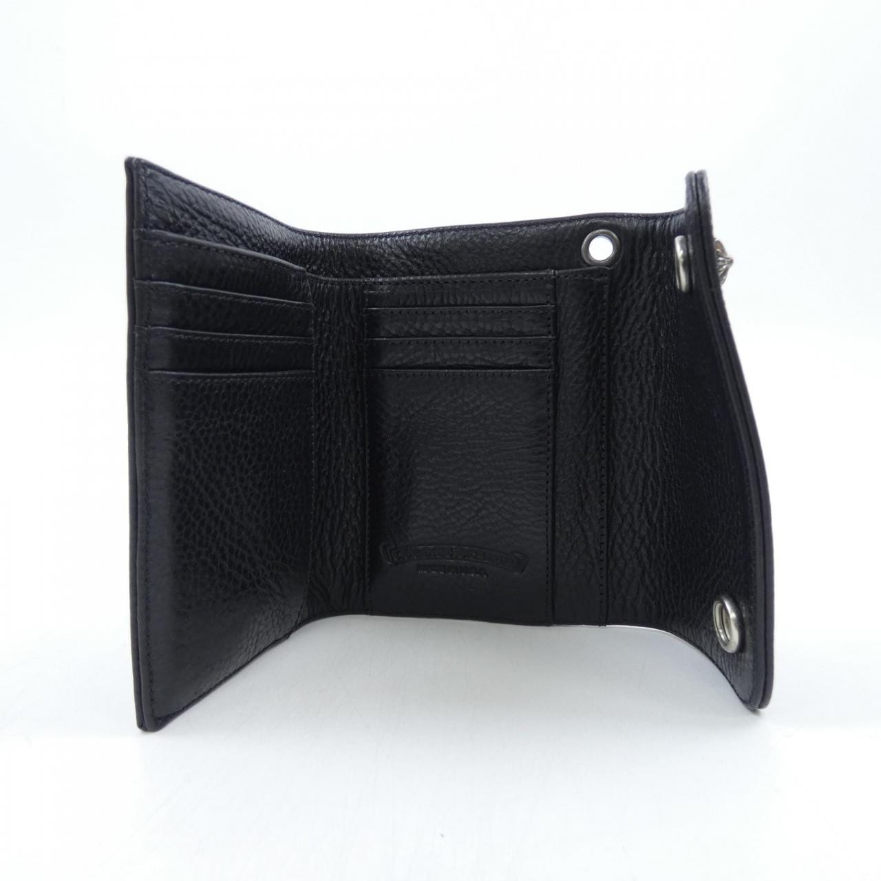 クロムハーツ CHROME HEARTS WAVE MINI CROSS CH SCROLL LABEL 302166386A06XXX280 WALLET