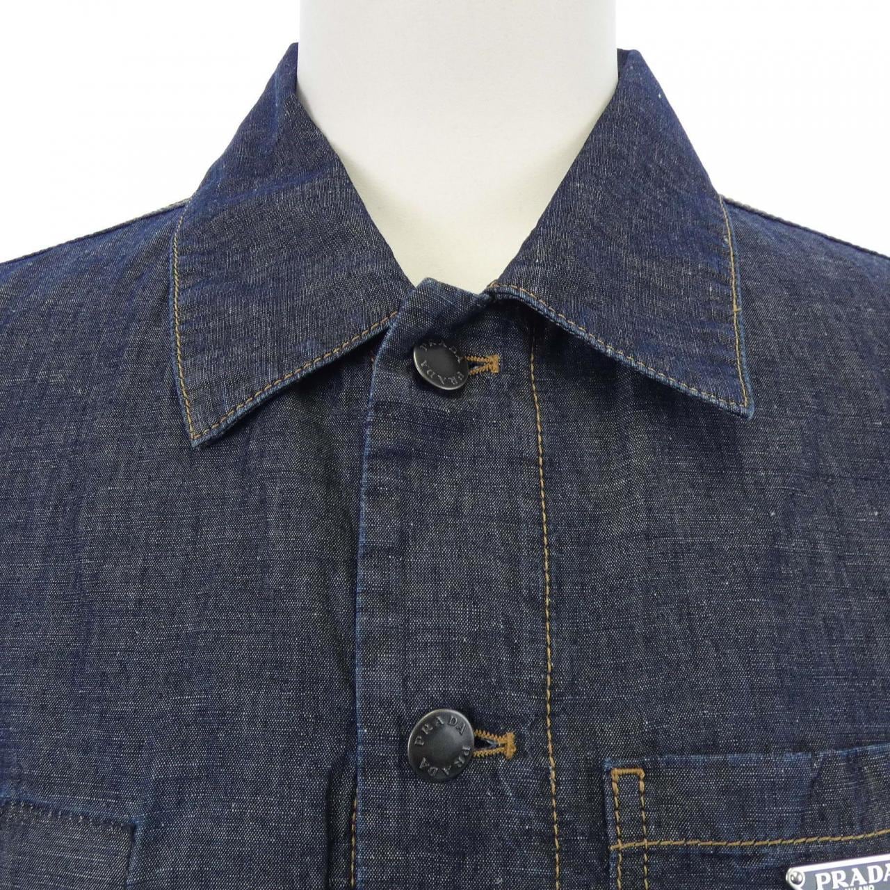 プラダ PRADA トライアングルロゴ GEB254 SOOO 14J2 ジャケット